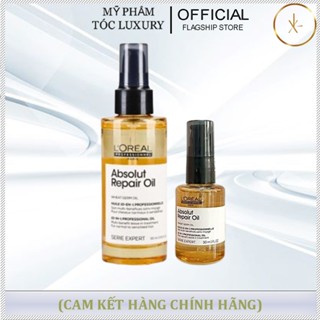 Tinh Dầu Dưỡng Phục Hồi Tóc Loreal Absolut Repair Gold 90ml-30ml