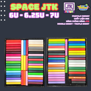 Keycap cherry | jtk space 6.25u - 7u | hàng chính hãng - cherry profile