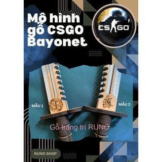 Mô Hình lắp ráp đồ chơi gỗ đồ chơi CSGO Đột Kích
