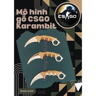 Mô Hình lắp ráp đồ chơi gỗ đồ chơi CSGO Đột Kích