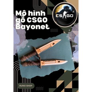 Mô Hình lắp ráp đồ chơi gỗ đồ chơi CSGO