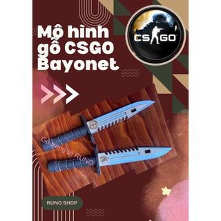 Mô Hình lắp ráp đồ chơi gỗ đồ chơi CSGO Đột Kích