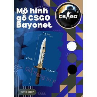 Mô Hình lắp ráp đồ chơi gỗ đồ chơi CSGO Đột Kích