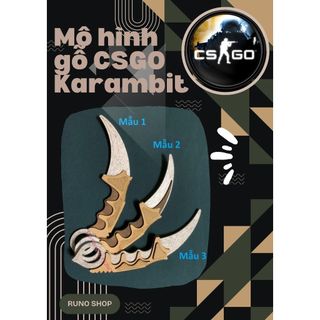 Mô Hình lắp ráp đồ chơi gỗ đồ chơi CSGO Đột Kích