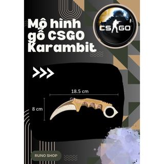 Mô Hình lắp ráp đồ chơi gỗ đồ chơi CSGO Đột Kích
