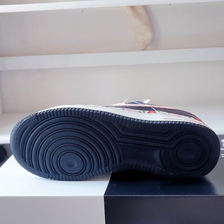 Giày AF1 đen cổ thấp, size 38, real 2hand