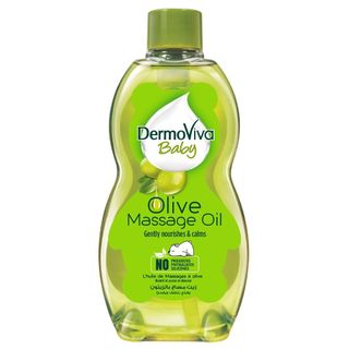 Dầu massage Dermoviva chiết xuất Olive cho bé 200ml