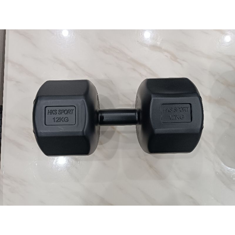 Tạ tay, Vỏ tạ nhựa bát giác từ 1kg - 12kg huykhanhsport2 ĐỘC QUYỀN, loại 1 vỏ dày đã nhồi siêu bền đẹp từ 1kg - 12kg