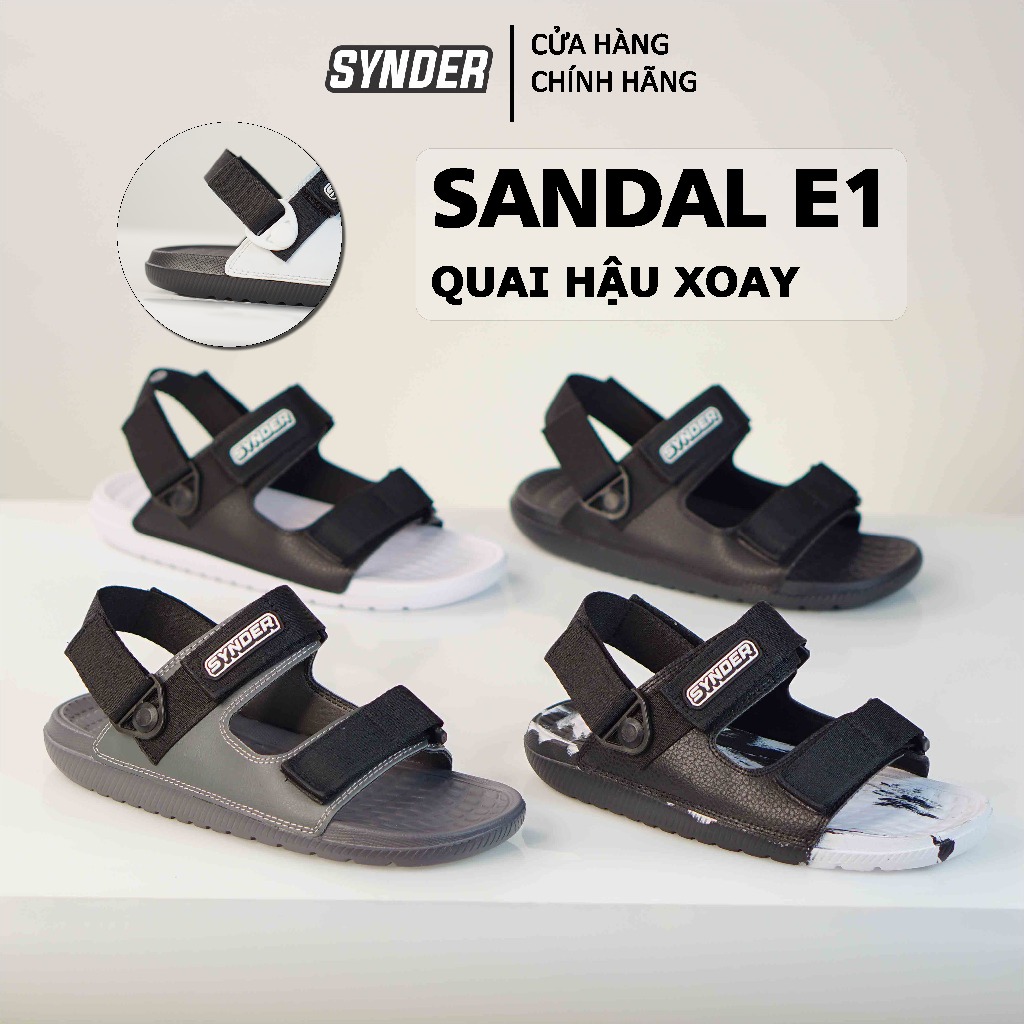 Giày Sandal Nam SYNDER Hai Quai Thời Trang E1 [ 39 đến 42 ]