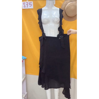 đầm yếm đen bigsize (L/XL) cực đẹp.S875