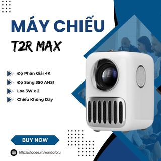 Máy chiếu wanbo t2r max full hd trắng - hàng chính hãng