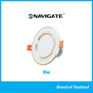 Âm trần viền vàng 9w 12w 3màu