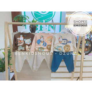 Ualarogo - bộ cài vai ualarogo vải nỉ cotton cho bé
