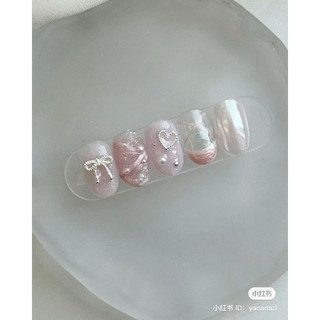 Charm tim bi bạc Hàn-túi 10 tim