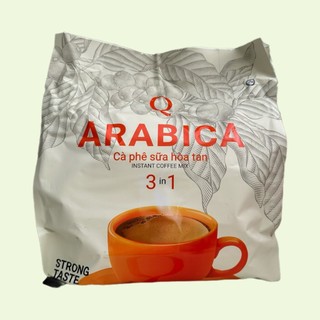 Cà phê sữa hòa tan arabica 3in1 trần quang bịch to 60 gói x 20gr