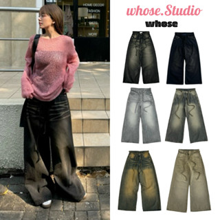 FLAV BAGGY JEANS - Quần Jean Nam Nữ Ống Rộng form to Menswear Pants 1286