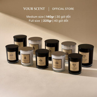 Nến Thơm Cao Cấp Sang Trọng Your Scent Với Đa Dạng Hương Thơm Độc Bản Medium Size 140 Gram