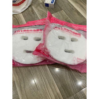 Túi 100 Mặt nạ giấy dành cho spa