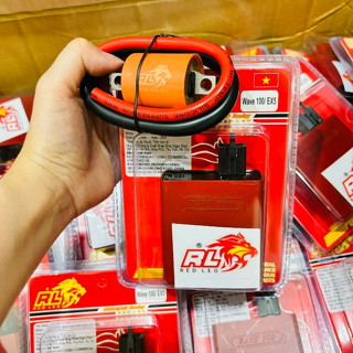 Ic + mobin sườn Redleo mẫu mới cho xe Wave - Dream 100 - Sirius 50 độ mở tua