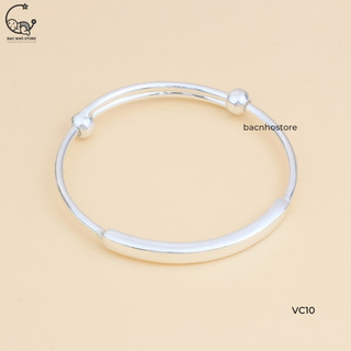 Lắc tay đôi bạc