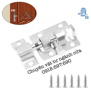 Chốt cửa inox cao cấp 4cm( giá sỉ vip ) tặng kèm ốc vít