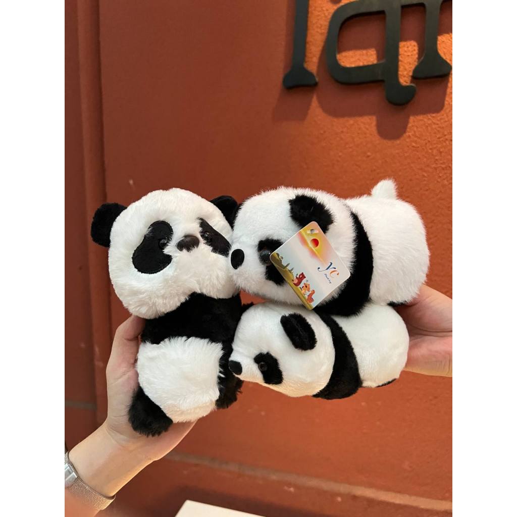 ⬛️ HỎA TỐC ⬛️ Bọc Bảo Vệ Cán Vợt Cầu Lông GẤU TRÚC ĐEN PANDA Nhồi Bông Đáng Yêu THÚ ÔM VỢT QUÀ TẶNG