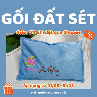 Gối Thảo Dược Từ Thảo Mộc, Đất Sét, Hỗ Trợ Giải Độc Cơ Thể, Giảm Đau Mỏi Vai Gáy, Cải Thiện Giấc Ngủ, Làm Ấm Tay Chân