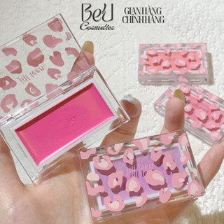 [HOT TIKTOK] Phấn Má Hồng JILL LEEN Dạng Kem Màu Tím Làm Sáng Lâu Trôi Dưỡng Ẩm Tùy Chọn