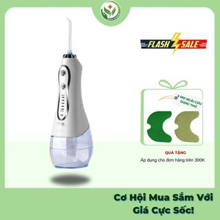 Máy Tăm Nước Cầm Tay  H2ofloss HF-6P  - GIÚP LÀM SẠCH CÁC MẢNG BÁM CỨNG ĐẦU SÂU BÊN TRONG RĂNG BEAME