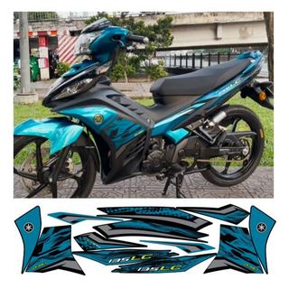 Tem exciter 135 lc v7 xanh