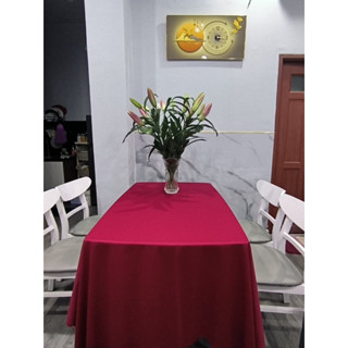 (Hoả Tốc 60p) Khăn vải Đỏ trải bàn khai trương, bàn tiệc, bàn họp hội nghị [Siêu Thị SV]