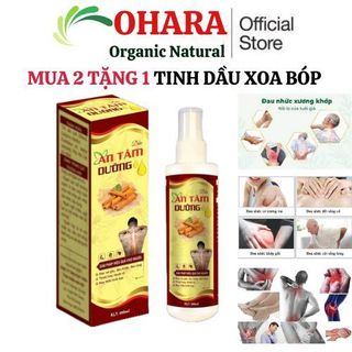 Dầu xoa bóp xương khớp nhức mỏi cơ vai gáy - Tinh dầu xoa bóp An Tâm Dưỡng