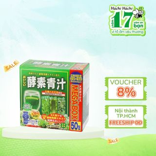 Bột dinh dưỡng mầm lúa mạch Aojiru Japan Gals 139 rau quả lên men 150g (3g x 50 gói) - Hachi Hachi Japan Shop