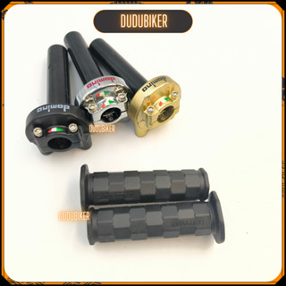 Combo cùm tăng tốc Domino 2 dây kèm bao tay Daytona