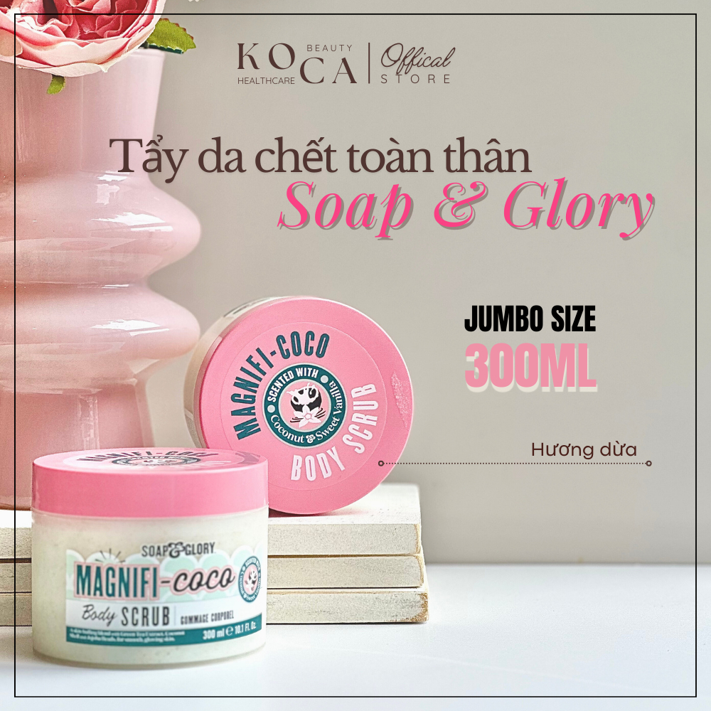 [ Soap & Glory ] Tẩy da chết body Soap&Glory