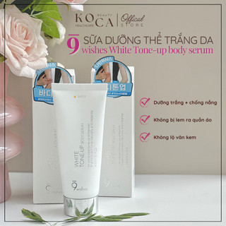 Kem dưỡng trắng Body 9Wishes White Tone Up
