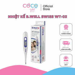 Nhiệt kế điện tử B.Well Swiss WT-03 base bảo hành chính hãng trọn đời
