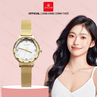 Đồng hồ nữ JULIUS JA-917 dây thép | Julius Official
