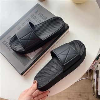 Dép nam quai ngang hàn quốc cao su dẻo đế chống trượt siêu êm siêu hot siêu nhẹ MINN SHOES