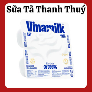  Lóc 4 Hộp Sữa Chua Ăn Vinamilk Có Đường - 4 hộp x 100g   giá trừ KM   