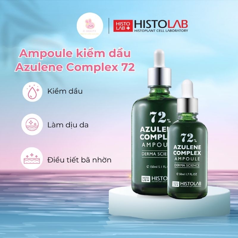 AZULENE COMPLEX AMPOULE 72 - serum cho da dầu, mụn, nhạy cảm