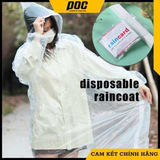 [Hỏa Tốc TpHCM] Áo mưa mini bỏ túi dùng một lần dạng nén chân không nhỏ gọn