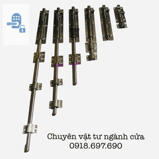 [Inox 100%]Chốt inox cửa dài từ 10-80cm