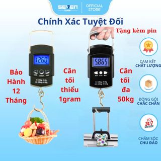 Cân Điện Tử Mini Cầm Tay Có Móc Treo Chính Xác Hàng Chính Hãng Bảo Hành 12 Tháng