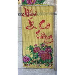 Ngang x cao màn hạt nhựa - rèm hạt nhựa các mẫu: chữ phước - phúc lộc thọ - đủ mẫu đủ kích thước