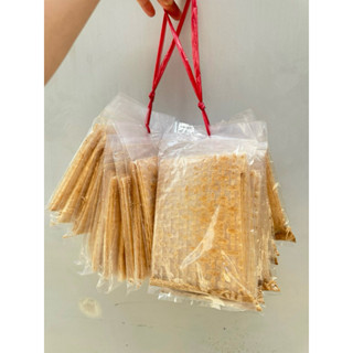  Sỉ 1xâu 10 bịch Bánh Tráng Xì Ke Lắc Muối Nhuyễn vuông Siêu Cay - Siêu Ngon 