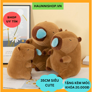  Gấu Bông Chuột lang Nước Capybara Chảy Nước Mũi Hàng Cao Cấp Giá Ưu Đãi Duy Nhất - HAUNNISHOP.VN 