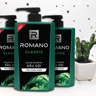SALE DUY NHẤT CHỈ 1 NGÀY. 1 chai Dầu gội nam Romano hương nước hoa 650g