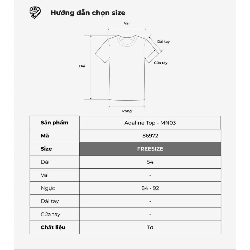 Áo cổ yếm phối nơ THE C.I.U, áo kiểu xòe chất tơ mềm mịn bay nhẹ tôn vai cổ sang trọng - Adaline Top - MN03 | BigBuy360 - bigbuy360.vn