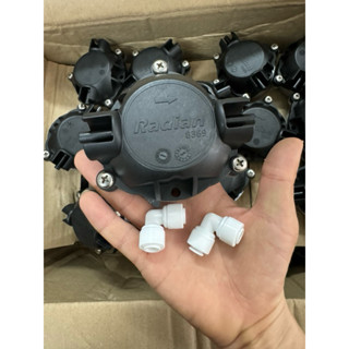 Đầu bơm máy lọc nước Karofi mẫu nối nhanh + kèm cút / Đầu bơm Radian karofi